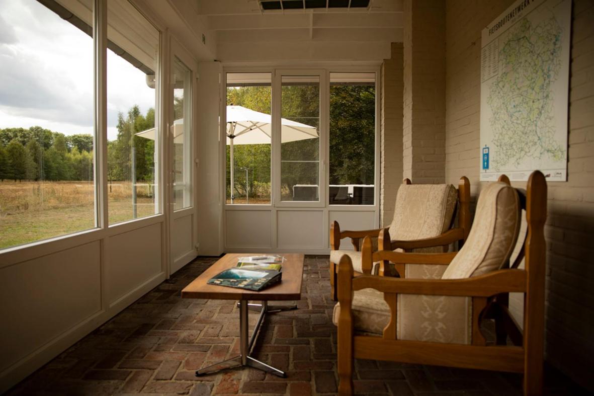 Vakantiewoning Heidebos In Het Nationaal Park Hoge Kempen Opglabbeek Kültér fotó